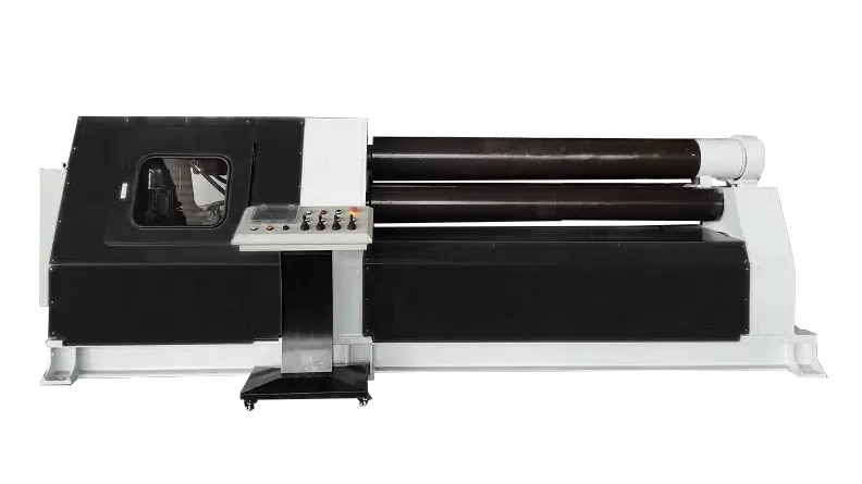 Четырехвалковый гидравлический вальцовочный станок STALEX W12-25x2500