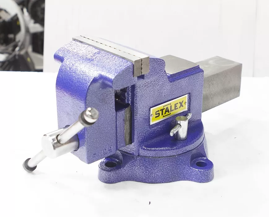 Тиски слесарные STALEX "Гризли" 100Х100 мм
