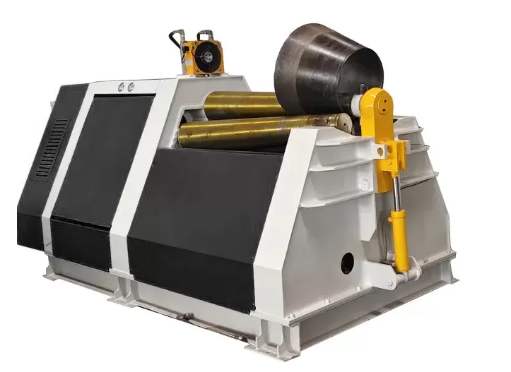 Четырехвалковый гидравлический вальцовочный станок STALEX W12-20x3000